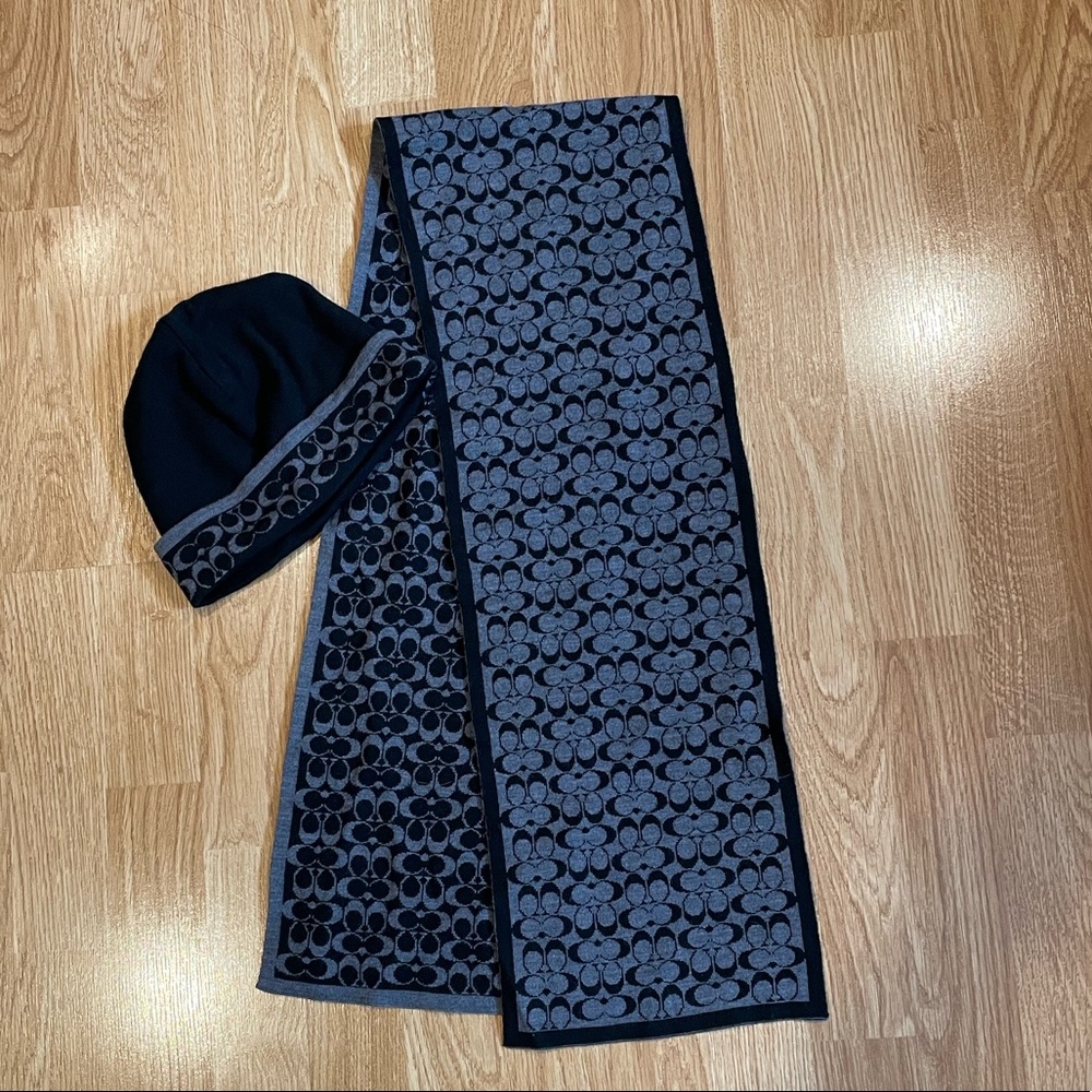 COPY - Coach scarf and hat set